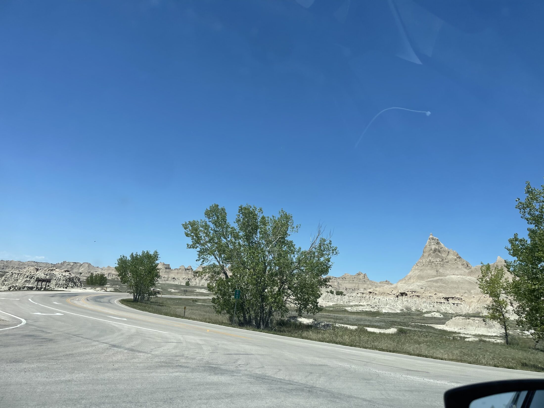Badlands National Park entrance area