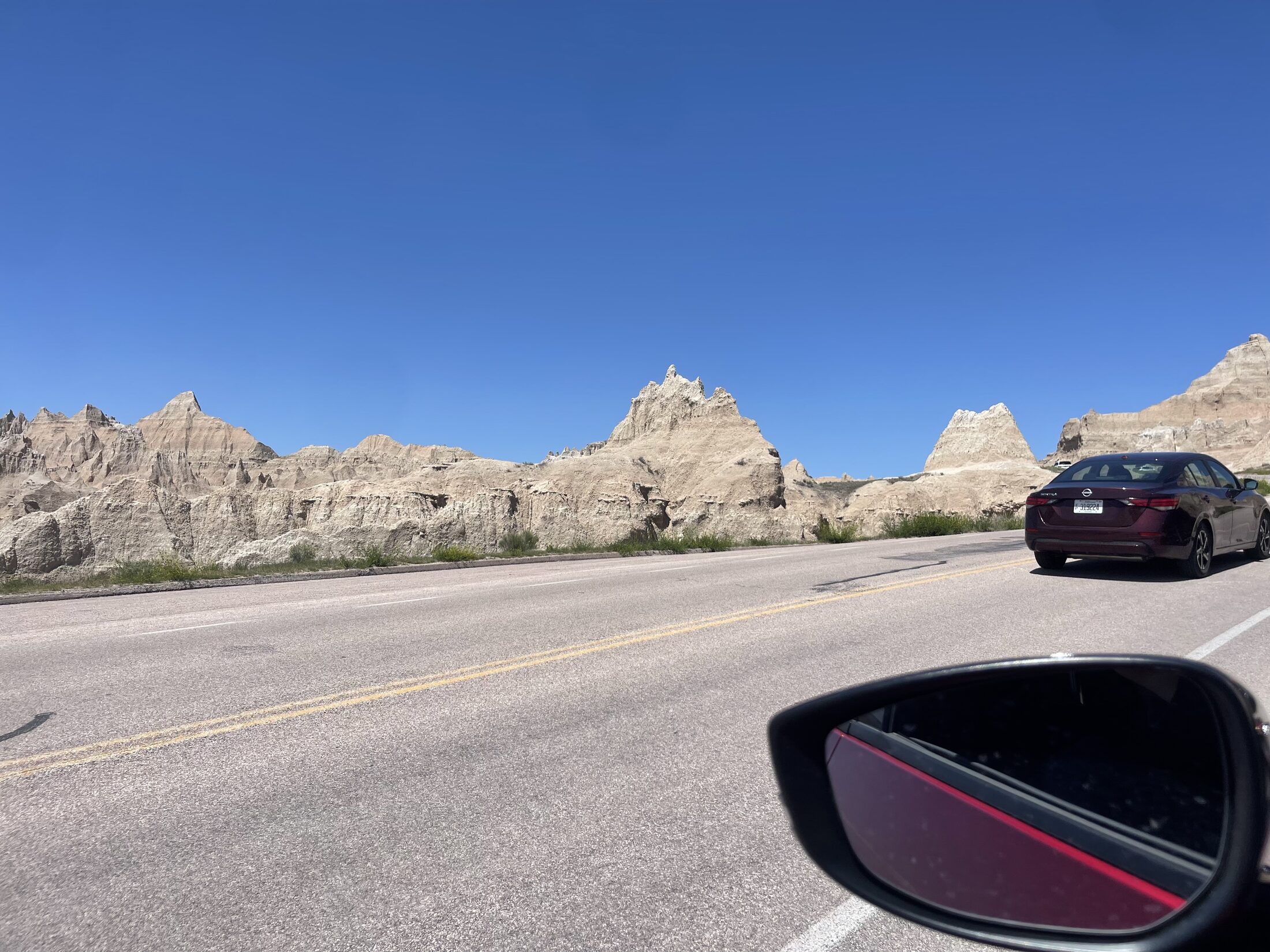 Badlands trail entrance