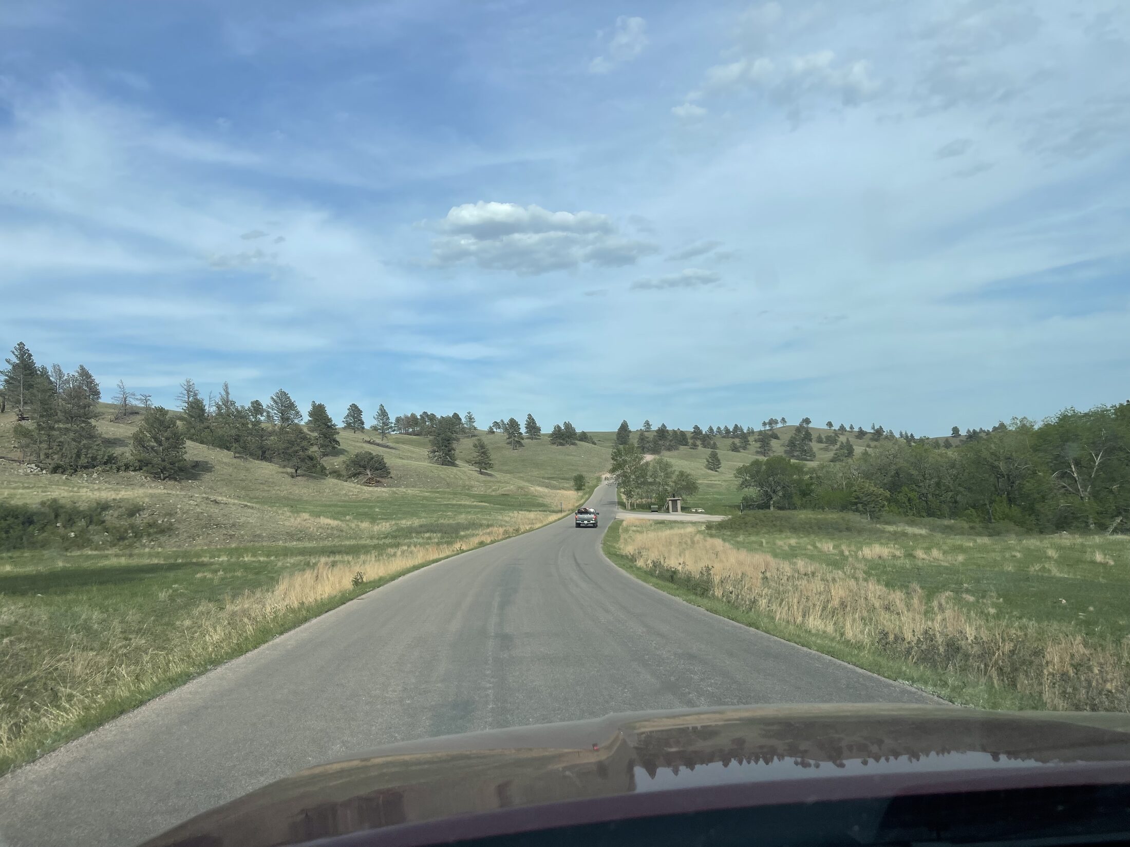 Custer road view