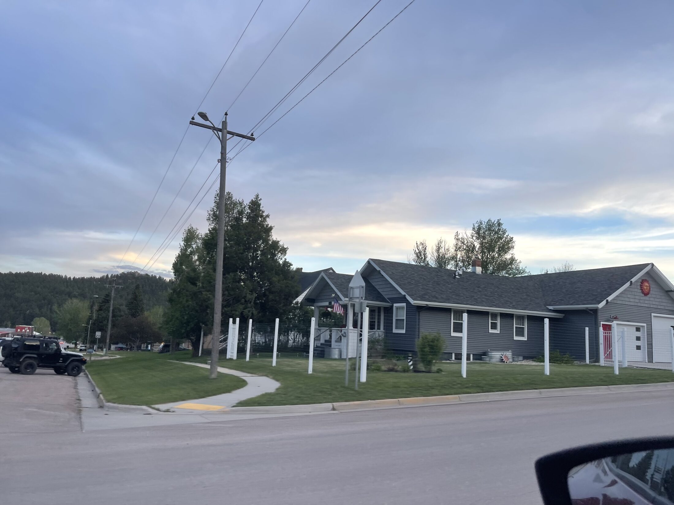 Final evening at lodging