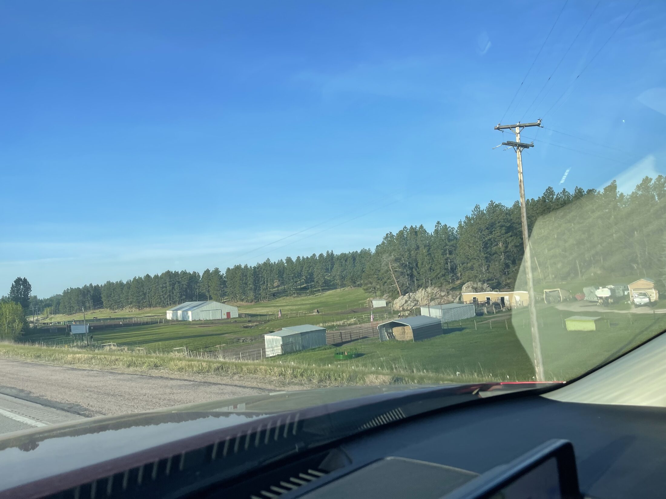 Black Hills early road
