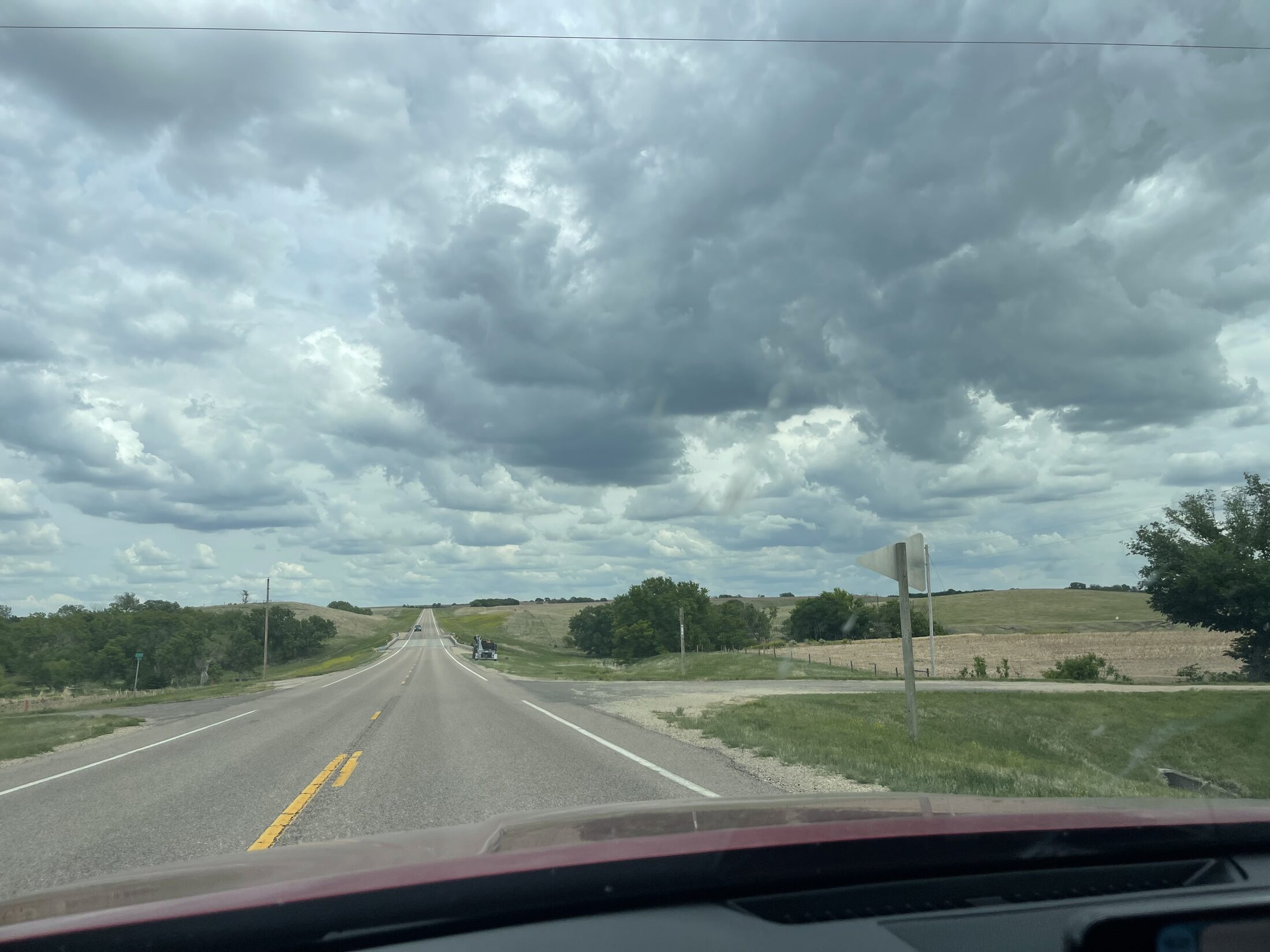 Kansas rural road